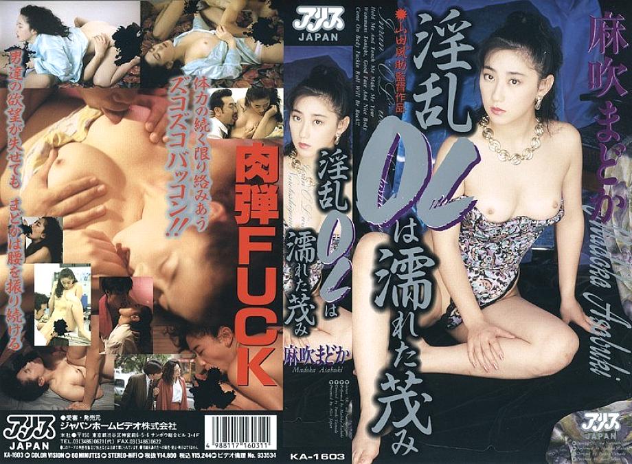KA-1603 日本語 DVD ジャケット 61 分